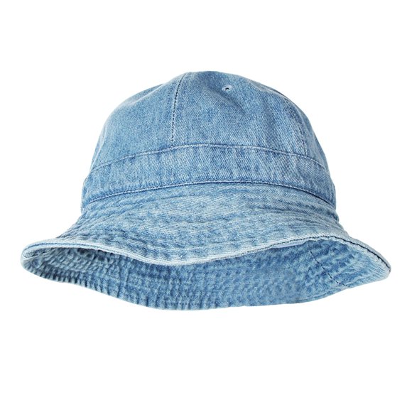 Fisherman Hat Breathable All Match with Windproof Rope Sun Protection Flat Top Anti-UV Cowboy Wide Brim Foldable Sun Hat Daily Wear