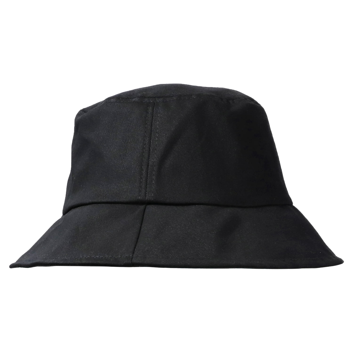 DEWIN Bucket Hats Chic Unisex Bucket Fishman Hat Summer Short Brim Beach  Caps Packable with Pin Goth Hat, Black