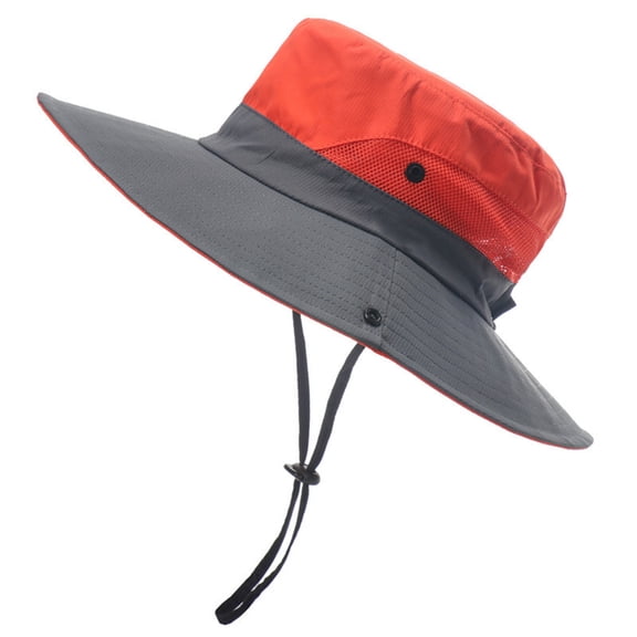 Fisherman Hat Bucket Hat Breathable Wide Brimmed Sun Hat Sunshade Hat for Boy Girls Unisex Male Women
