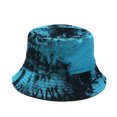 thumbnail image 1 of Fisherman Hat Tie-Dye Sun Protection Cotton Unisex Bucket Hat for Travel, 1 of 8