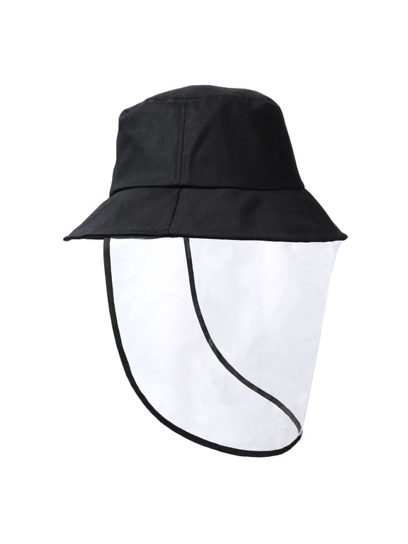 Fisherman Hat with Protective Shield for Spitting, Splash, Dust Protection Bucket Sun Cap for Adults Unisex