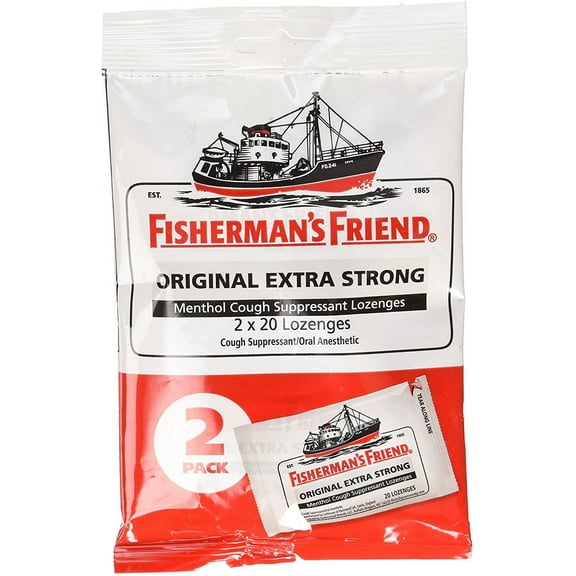 Fisherman'S Friend Lozenges - Original Extra Strong - Dsp - 40 Ct - 1 Case
