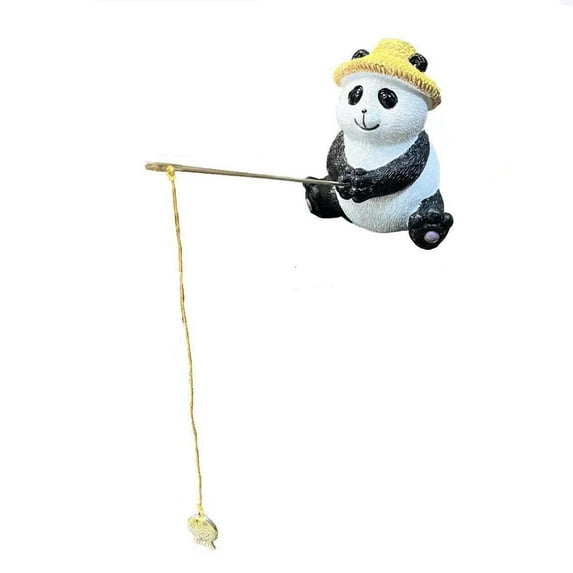 Fisherman Statue Outdoor Garden Decor Resin Garden Gnome Figurines Weatherproof Patio Decoration for Yard Lawn Landscape Gift