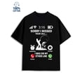 thumbnail image 1 of Fisherman's Call mens 180G 100% Cotton black Casual Unisex Shirt Graphic Tee tshirts Unique Design Unisex Shirt Cotton tshirts Fashion Unisex Shirt Short Sleeve tshirts, 1 of 7