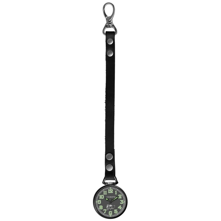 Leather pocket watch discount strap