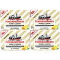 thumbnail image 1 of Fisherman's Friend Cough Drops, Cough Suppressant and Sore Throat Lozenges, Sugar Free Honey-Lemon, (4 Packs of 40), 1 of 5