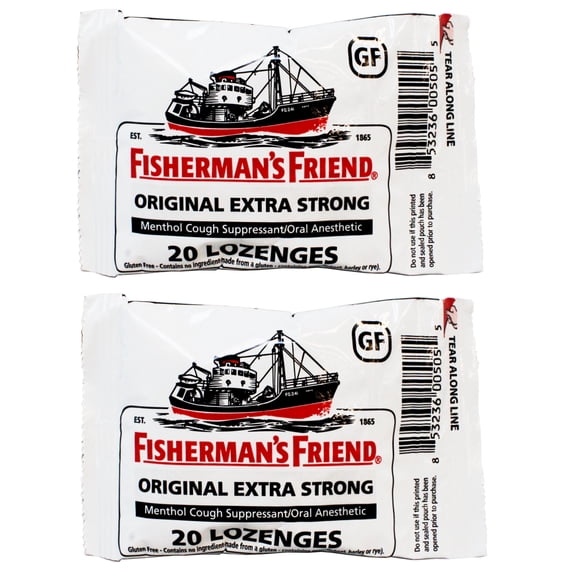 Fisherman's Friend Fishermans Drops Original Extra Strong 40 Count