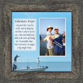 thumbnail image 1 of Fisherman's Prayer, Fishing Gifts, Beach, Boating or Fishing Decor, Personalized Picture Frame, 10X10 9703, 1 of 6