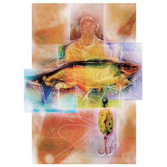 Fisherman with Fish Poster Print by Design Pics Eye Traveller - 26 x 36 - Large