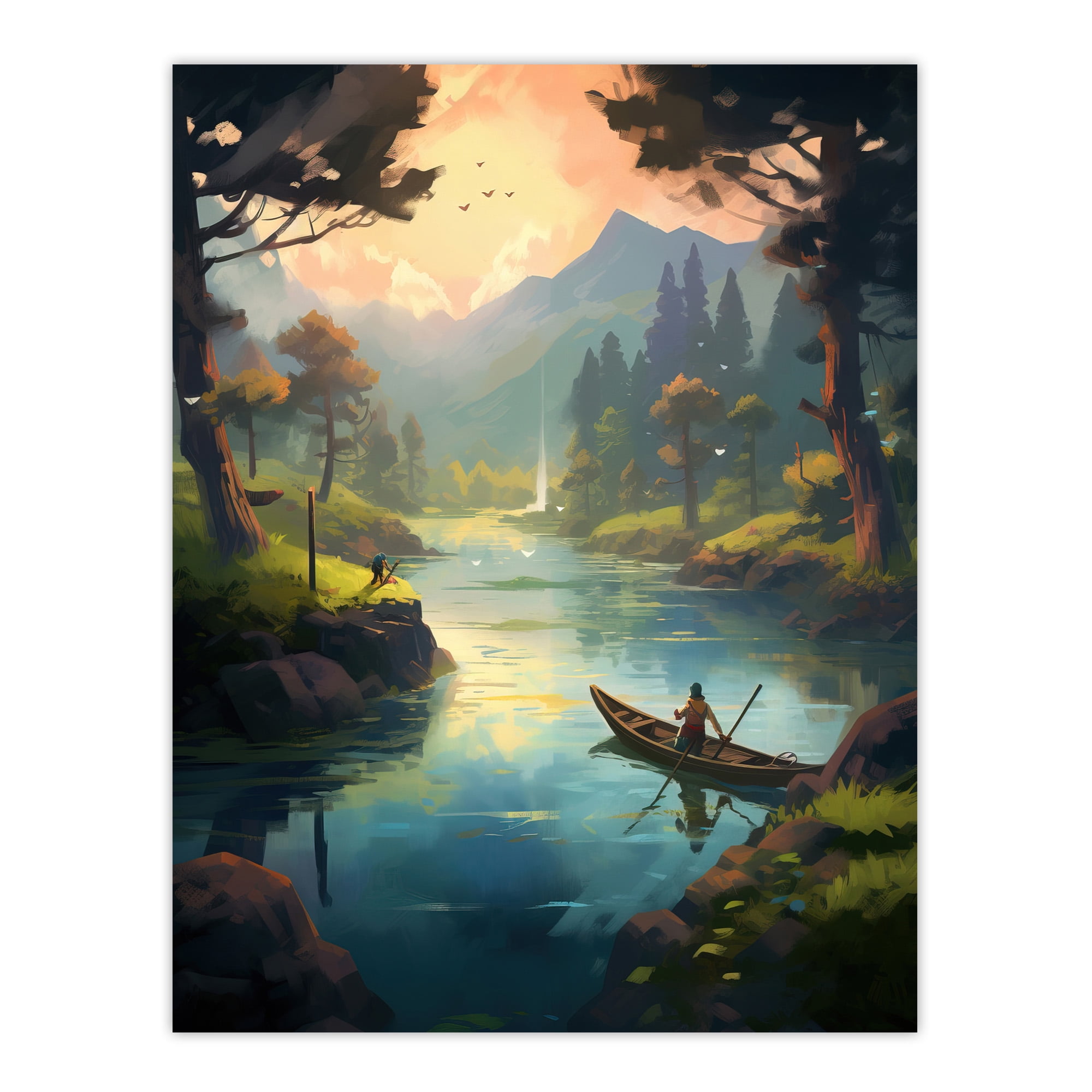https://i5.walmartimages.com/seo/Fishermen-Casting-Nets-Sunrise-Acrylic-Painting-Men-Fishing-Countryside-River-Serene-Mountain-Forest-Landscape-Extra-Large-XL-Wall-Art-Poster-Print_0fa48874-cd2b-4d47-8ccb-ce20eaeec933.73fbf9f9f53a8d0242a6fead45b03e6c.jpeg