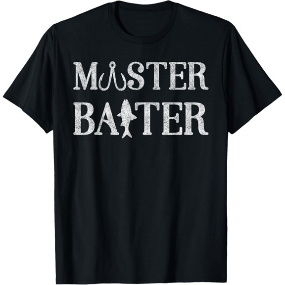 Fishermen Funny Fishing Master Baiter T-Shirt
