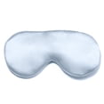thumbnail image 1 of Fishers Finery Tranquility Therapeutic Silk Smooth Adjustable Sleep Eye Mask for Sleep Support Blue, 1 of 3