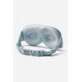 thumbnail image 1 of Fishers Finery 25 Momme 100% Organic Mulberry Silk 3D Sleep Eye Mask - Zero Eye Pressure Blackout Blindfold (Misty Blue), 1 of 5