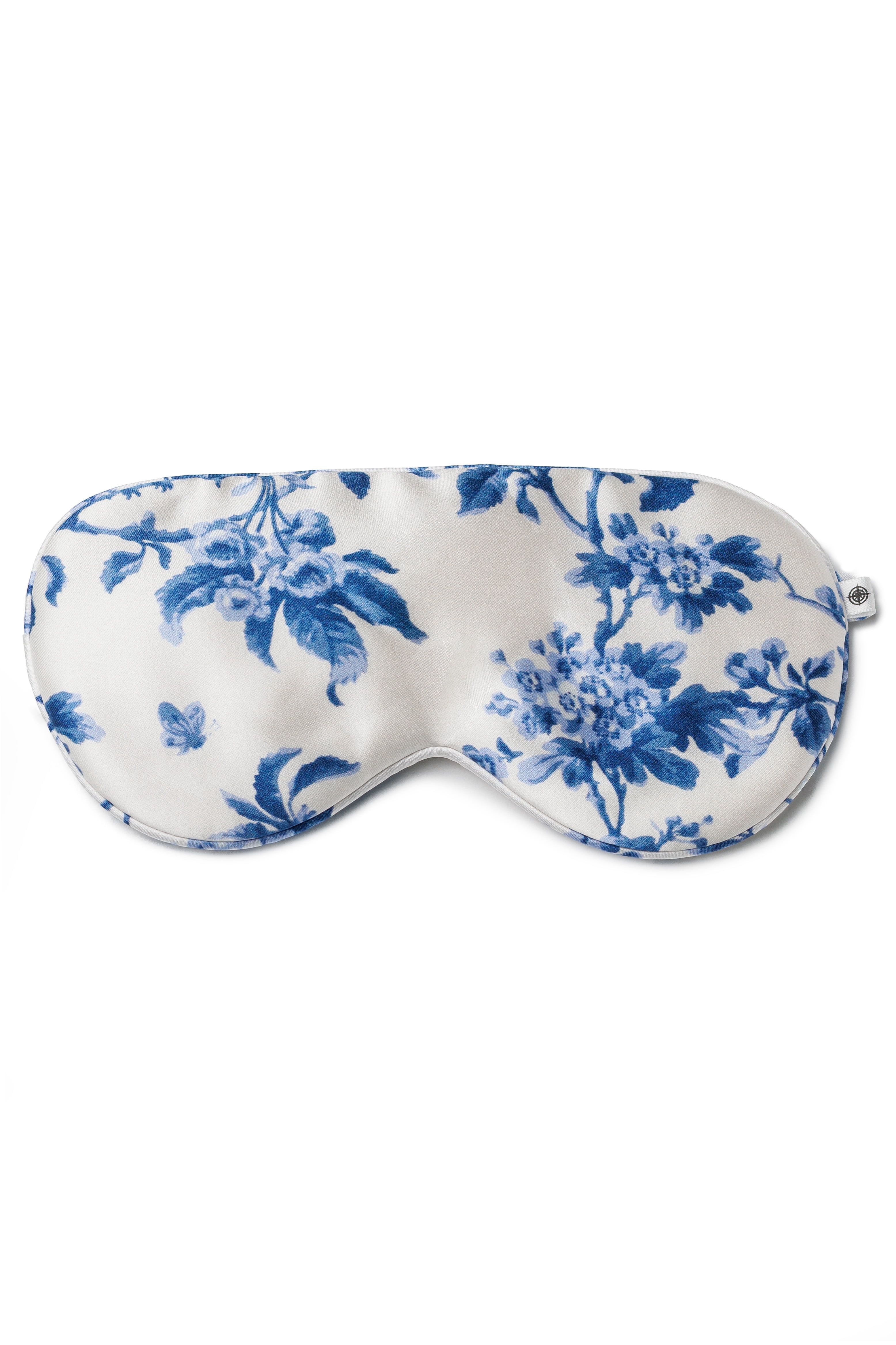 Fishers Finery 25 Momme Mulberry Silk Sleep Mask | Prevents Wrinkles | Travel Mask (Tea Cup)
