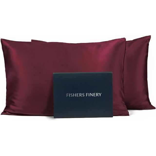 Fishers Finery 25mm 100 Pure Mulberry Silk Pillowcase, Good