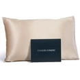 thumbnail image 1 of Fishers Finery 25mm 100% Pure Mulberry Silk Pillowcase, (Taupe, Standard), 1 of 6
