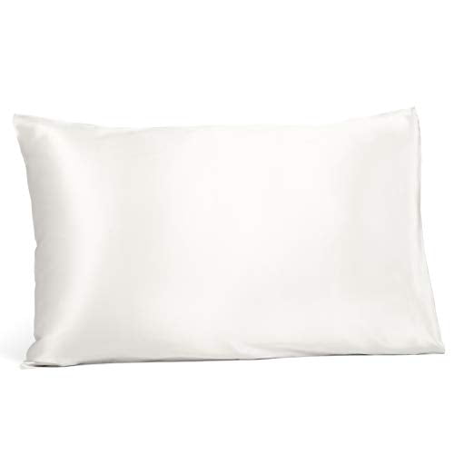 Fishers Finery 25mm 100% Pure Mulberry Silk Pillowcase, Good Housekeeping  Winner (White, King) 