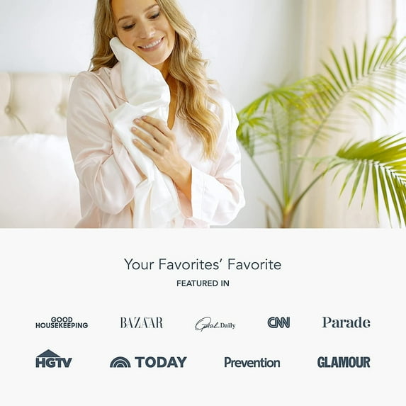 Fishers Finery 25mm 100% Pure Mulberry Silk Pillowcase Set, (Brown, Queen 2 Pack)