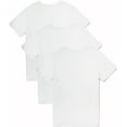 thumbnail image 1 of Fishers Finery Men's Soft Cotton Modal Crew Neck Undershirts (White, XXL 3pk), 1 of 5