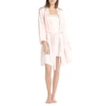 thumbnail image 1 of Fishers Finery Women's 100% Pure Mulberry Silk Robe; (Pink, L), 1 of 6