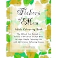 thumbnail image 1 of Fishers of Men Adult Colouring Book: The Biblical Text Related to Fishers of Men from the KJV Bible (Paperback) by Esther Pincini, 1 of 1
