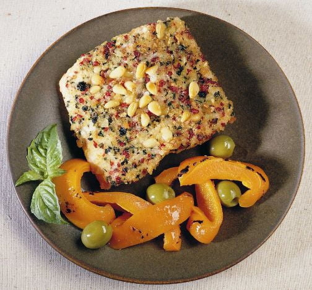 Fishery Mediterranean Salmon with Dried Tomato and Pine Nuts, 10 Pound - 1 each.