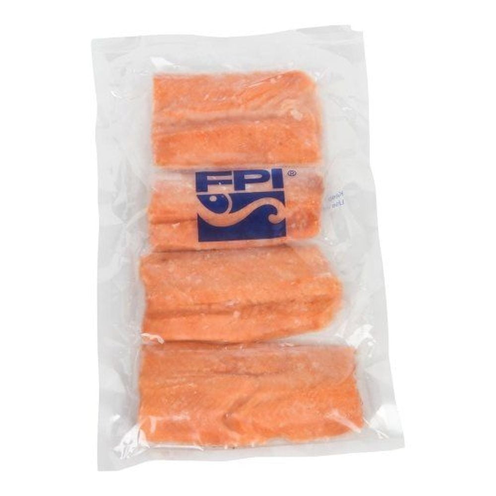 Fishery Products Individual Quick Frozen Wild Pink Loin Salmon, 6 Ounce - 1 each.