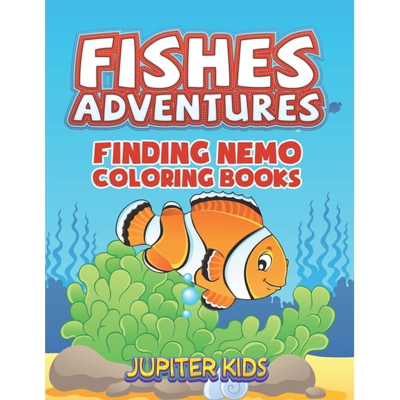 Fishes Adventures: Captain Nemo Coloring Books, (Paperback)