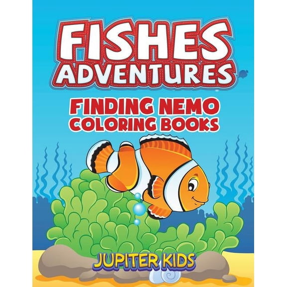 Fishes Adventures: Captain Nemo Coloring Books, (Paperback)