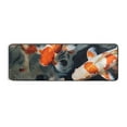 thumbnail image 1 of Fishes Carp Frolics Runner Rug for Hallways Kitchen Non Slip 2'x 6' Washable Hall Carpet for Bedroom Entryway Laundry Room, 1 of 7