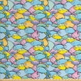 thumbnail image 1 of Ambesonne Fishes Fabric by the Yard Upholstery, Maritime Themed Fauna, 2 Yards, Multicolor, 1 of 2