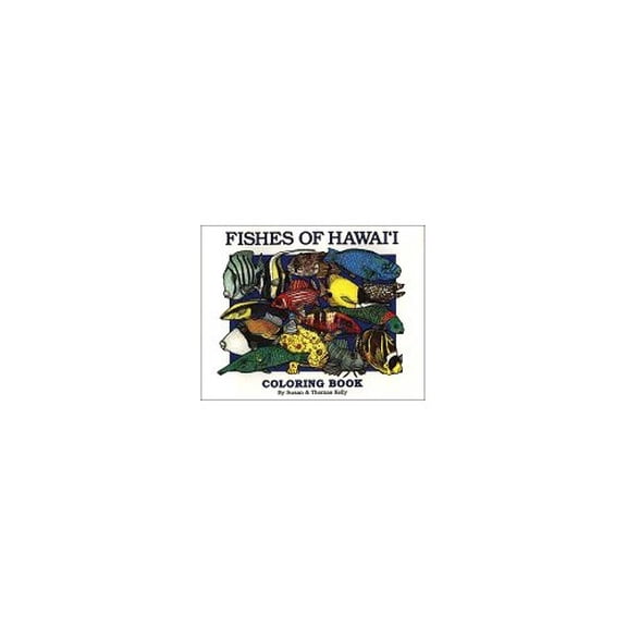 Pre-Owned Fishes of Hawaii Coloring Book Paperback