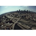 thumbnail image 1 of Fisheye Aerial View Of The Complex Concrete Ribbons Dividing And Merging In Los Angeles. Ca. 1973-75. History, 1 of 2