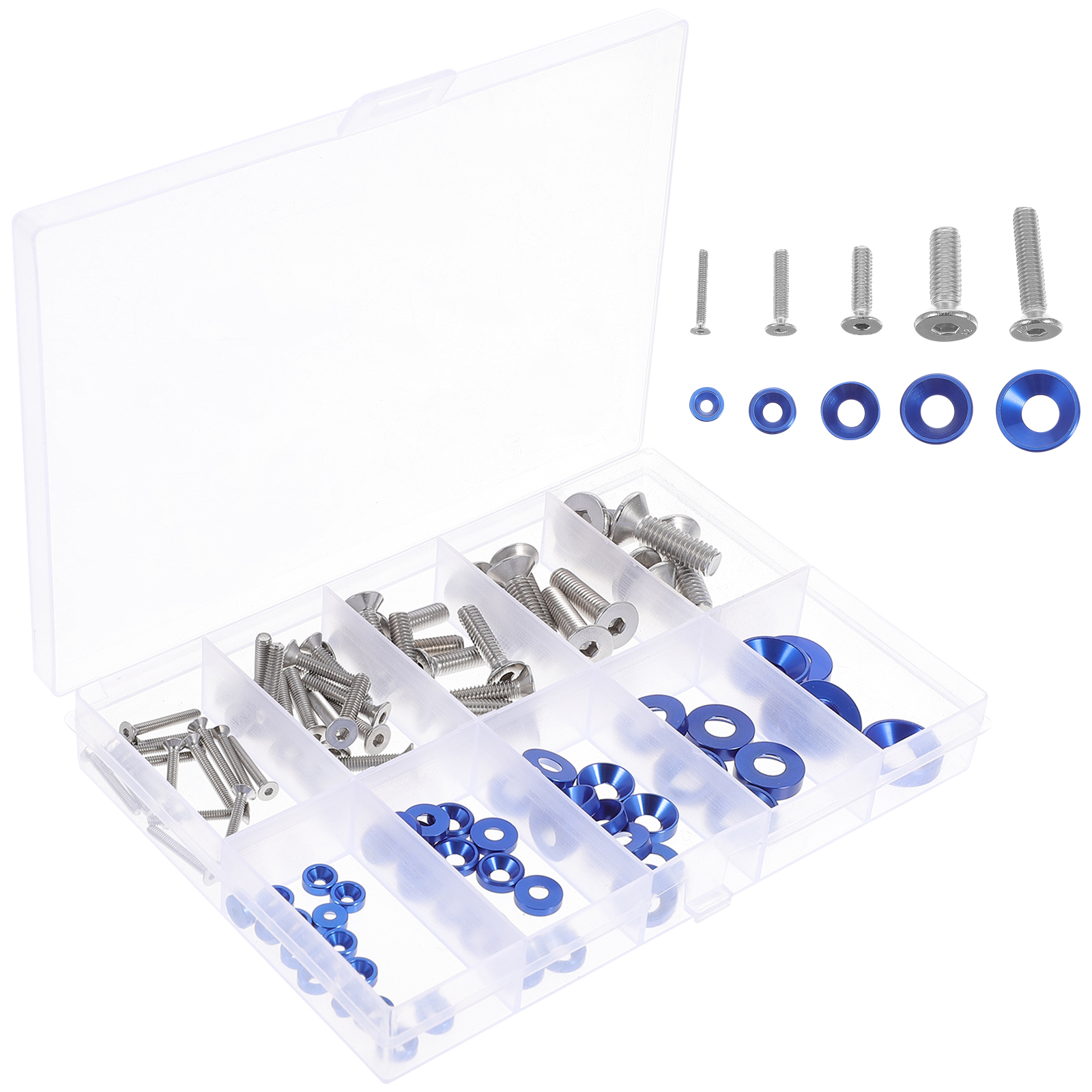 Fisheye Countersunk Screws Cup Counterbore Washers Assortment