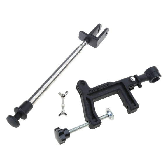 Fishfinder Rack Stand Adjustable Transducer Bracket Replacement Telescopic Fishfinder Rack for Boats Yachts