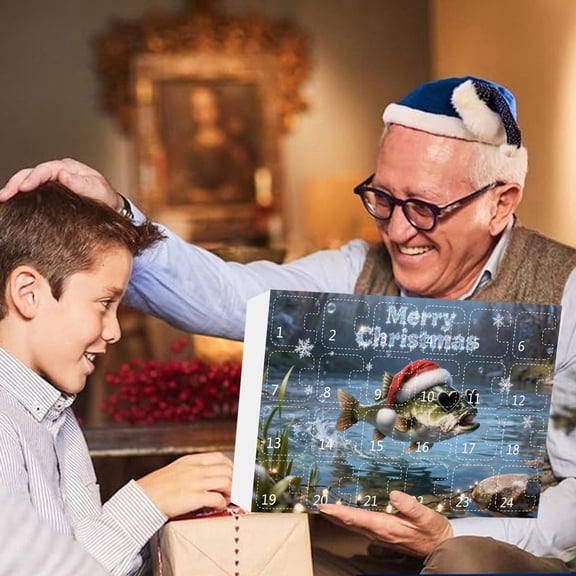 The Fishhook 24 Day Advent Calendar Set for Festive Surprises and Daily Excitement with Metal Construction Ideal for All Skill Creating Memorable Holiday Moments