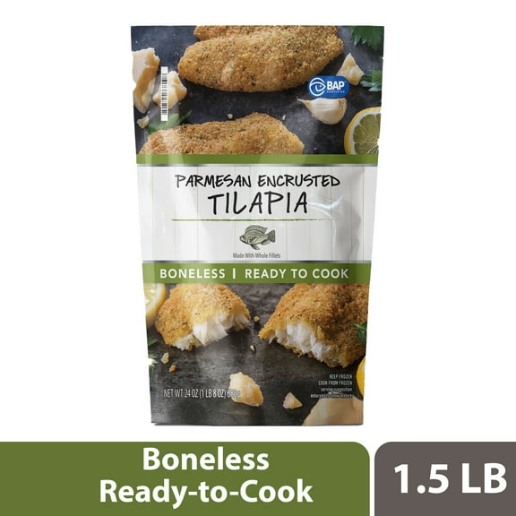 Fishin' Parmesan Encrusted Tilapia Fillets, 24 oz