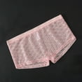 thumbnail image 1 of Fishnet Underwear for Men Boxer Briefs Mens Trendy Lightweight See-Through Solid Color Stretchy Breathable Underpants Boxers, 1 of 6