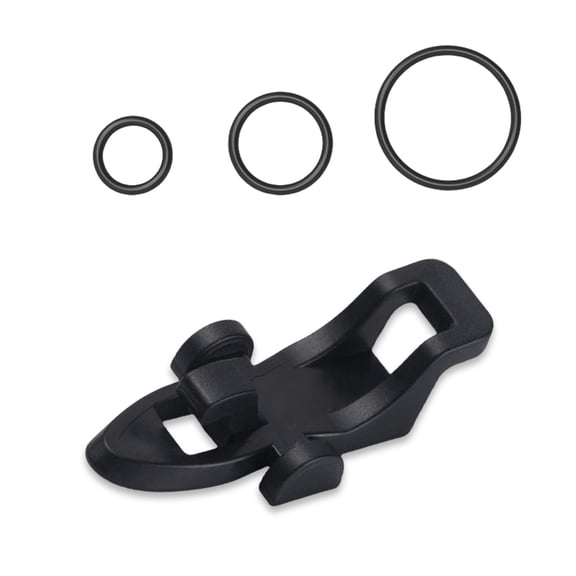 Fishing Accessories Fishing Rod Hook Keeper Fishing Lures Hook Safety Keeping Holder Baits Holder with Rubber Rings