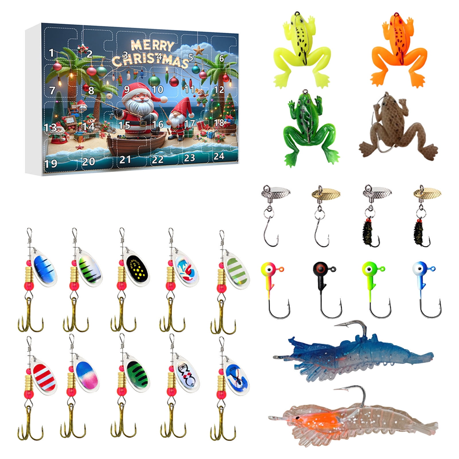 Fishing Advent Calendar 2024 24 Days Count Down to Christmas Fishing Fishing Advent Calendar 2024 24 Days Count Down to Christmas Fishing