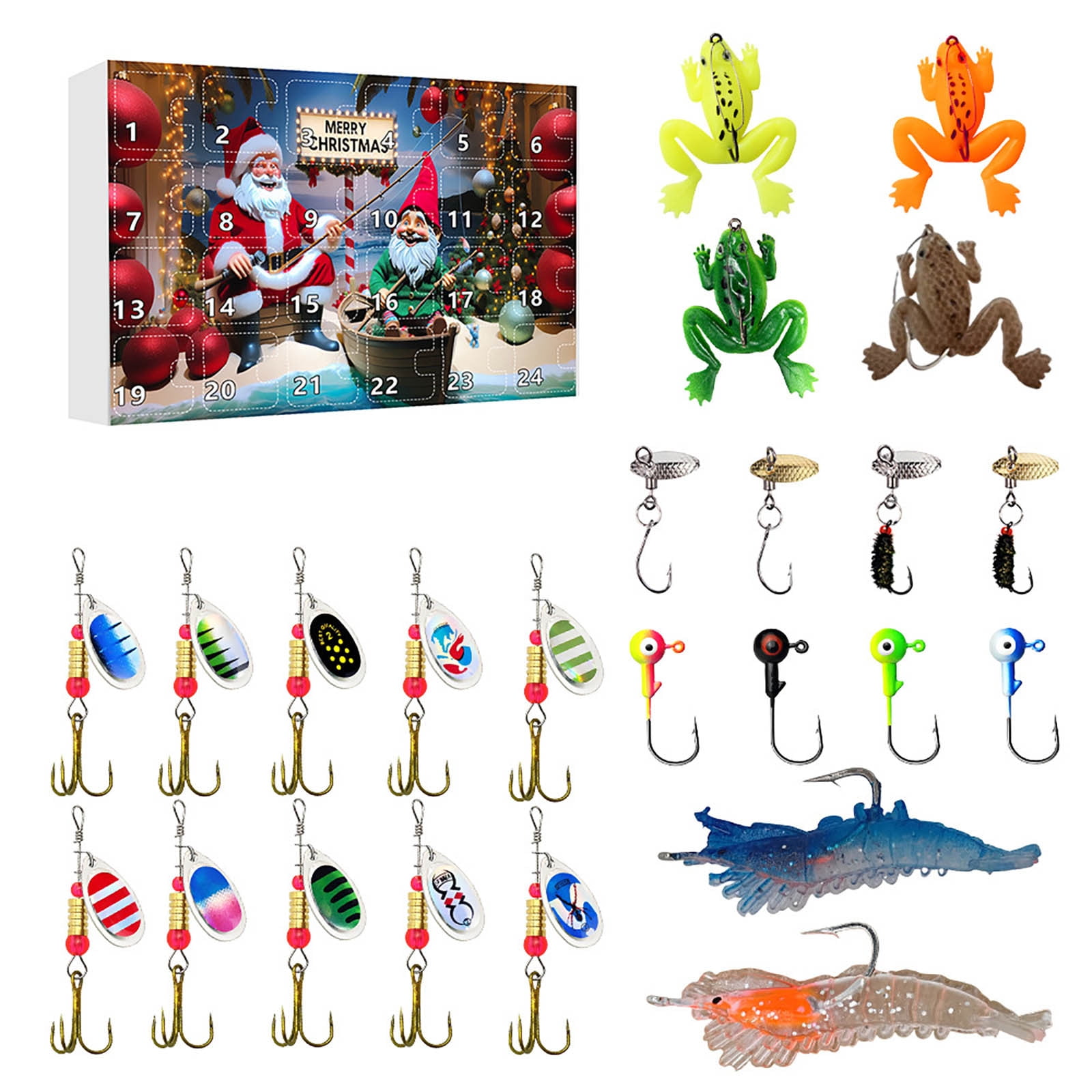 Fishing Advent Calendar 2024 24 Days Count Down to Christmas Fishing Fishing Advent Calendar 2024 24 Days Count Down to Christmas Fishing