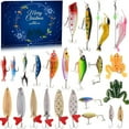 Fishing Advent Calendar 2024 Christmas Countdown 24 Days Fishing Set
