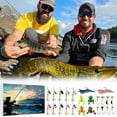 thumbnail image 1 of Fishing Advent Calendar 2024 Countdown Set for Men Teens Freshwater Saltwater Soft for Father Boyfriend Grandpa, 1 of 6