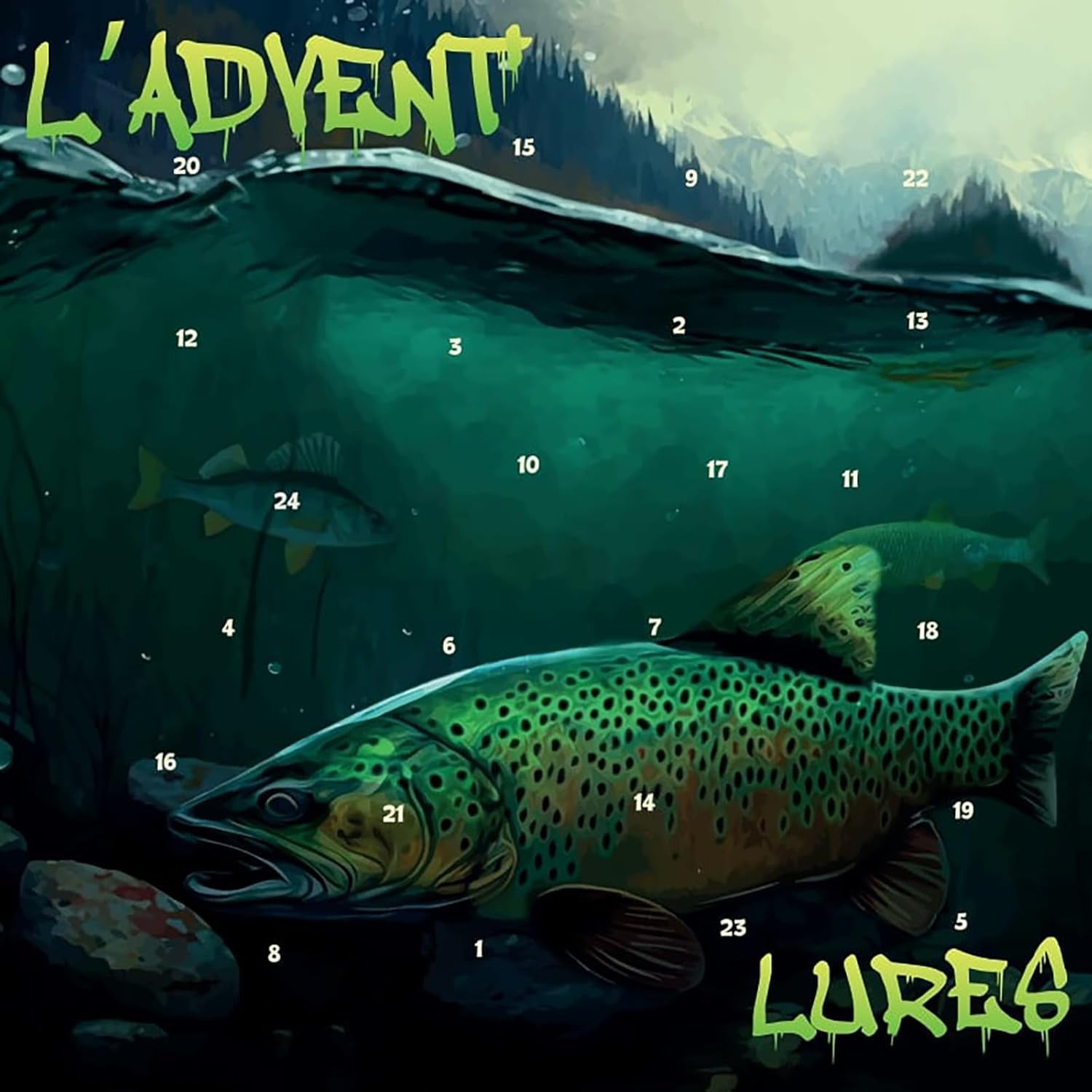 Fishing Advent Calendar 2024 L'ADVENT'LURES ChristmasAdvent Calendar Fishing Advent Calendar 2024 L'ADVENT'LURES ChristmasAdvent Calendar
