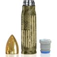 thumbnail image 1 of Fishing American Flag Camouflage 17oz Stainless Steel Bullet Tumbler - Fishing Gifts for Men - Unique Birthday Fathers day or Christmas Gifts for Fisherman, 1 of 6