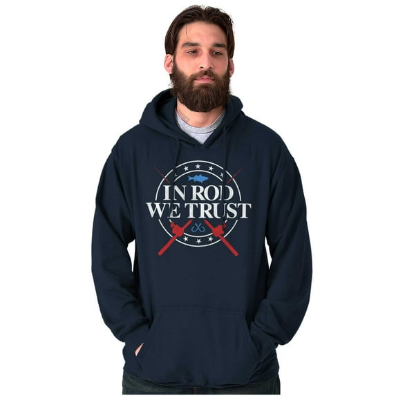 Fishing American Pride Fisherman Joke Hoodie Sweatshirt Women Men Brisco Brands M