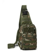 Fishing Backpack Fishing Tackle Storage Bag Fishing Gear with Rod Holder Small Sling Backpack Fishing Storage Backpack for Outdoor Fishing,Hiking,Travel,Hunting