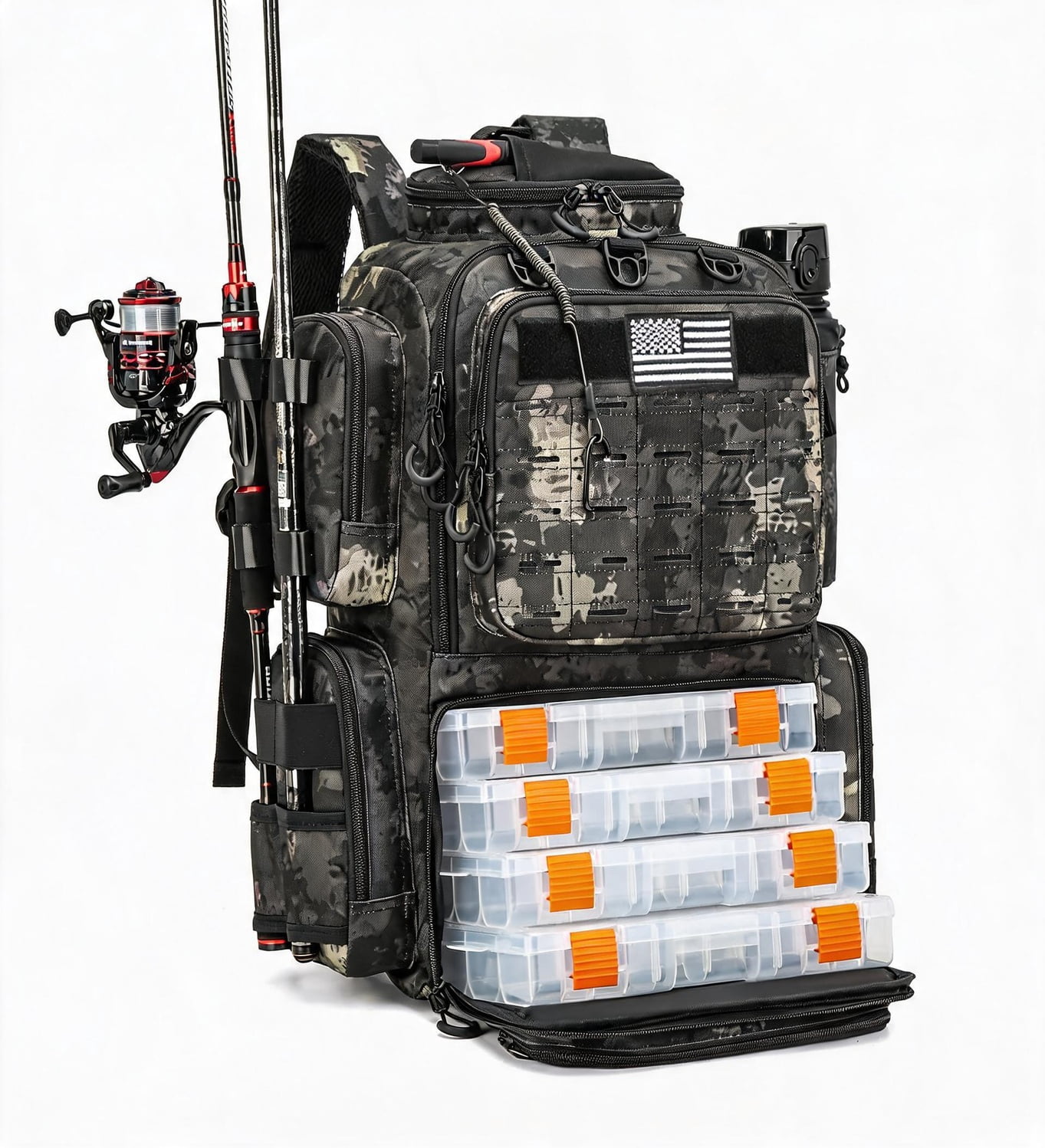 grey and white herschel backpack City – Supply Co. USA Primary Target Species__Tarpon Model:CBB-4 Square Bill Crank Bait making it ideal for