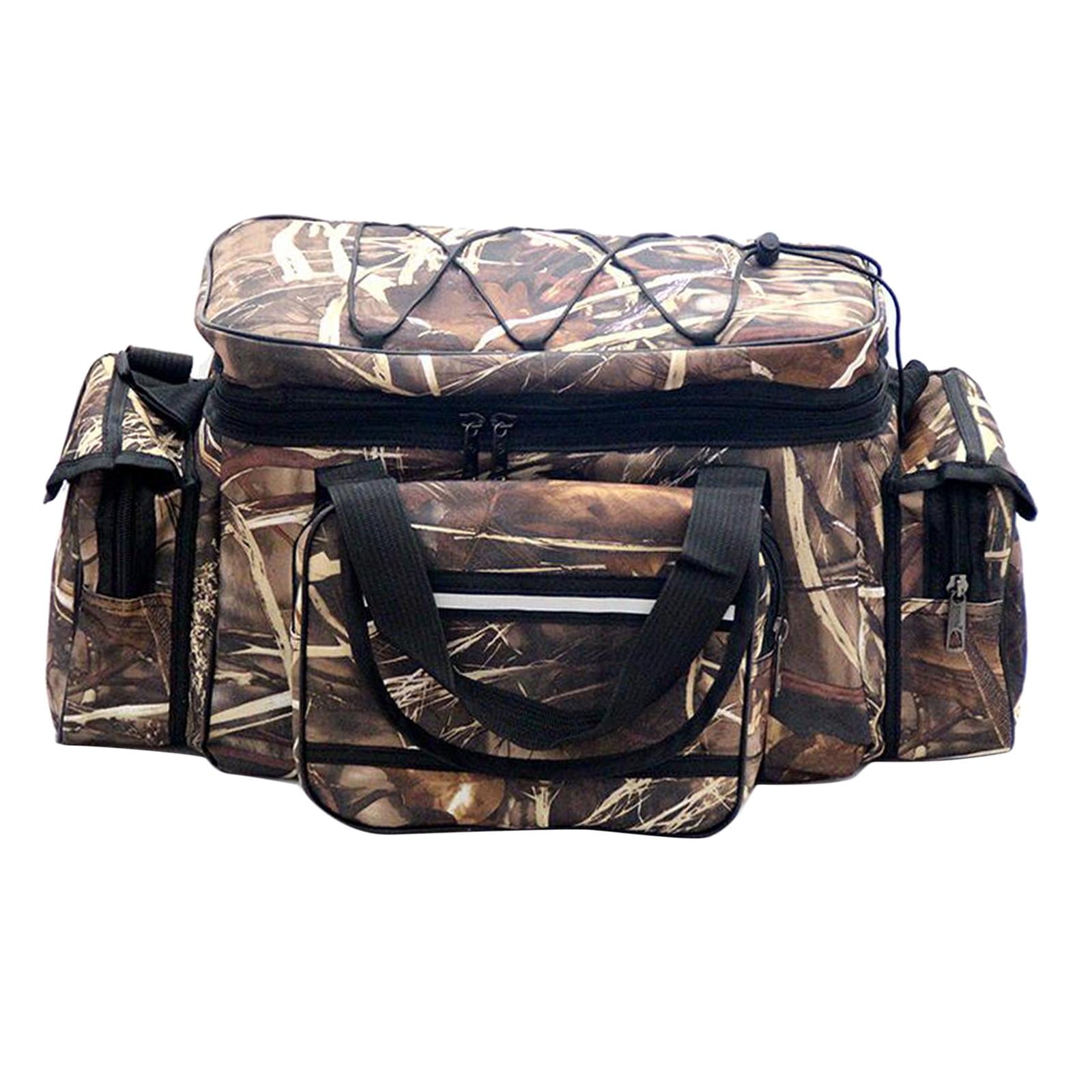 Fishing Bags Large Capacity Fishing Storage Bag Accessories Case Holdall with Padded Shoulder Strap for Outdoor Carp Sea Fishing
