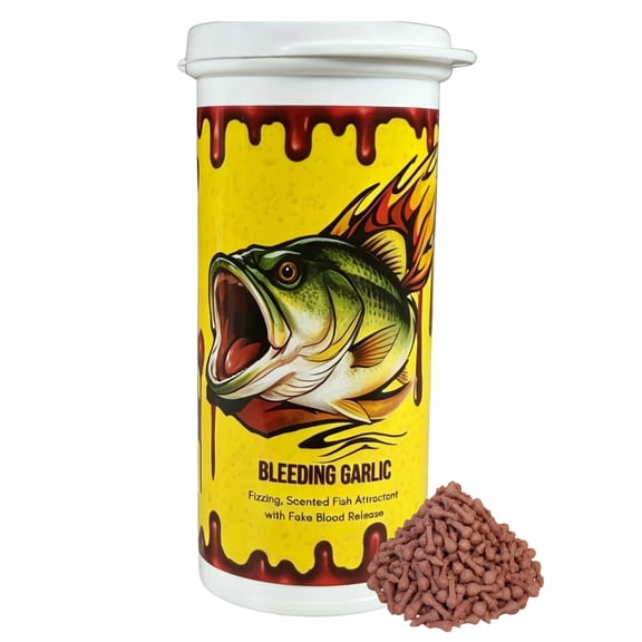 Fishing Bait, 2026 New Belly Bombs Fishing Attractant – Instant Fizzing, Scent Dispersion for Soft Plastics & Bait Bands – Attracts More Strikes (1PCS)